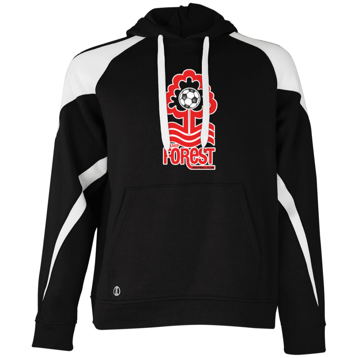 229546 Athletic Colorblock Fleece Hoodie - 931 Graphics