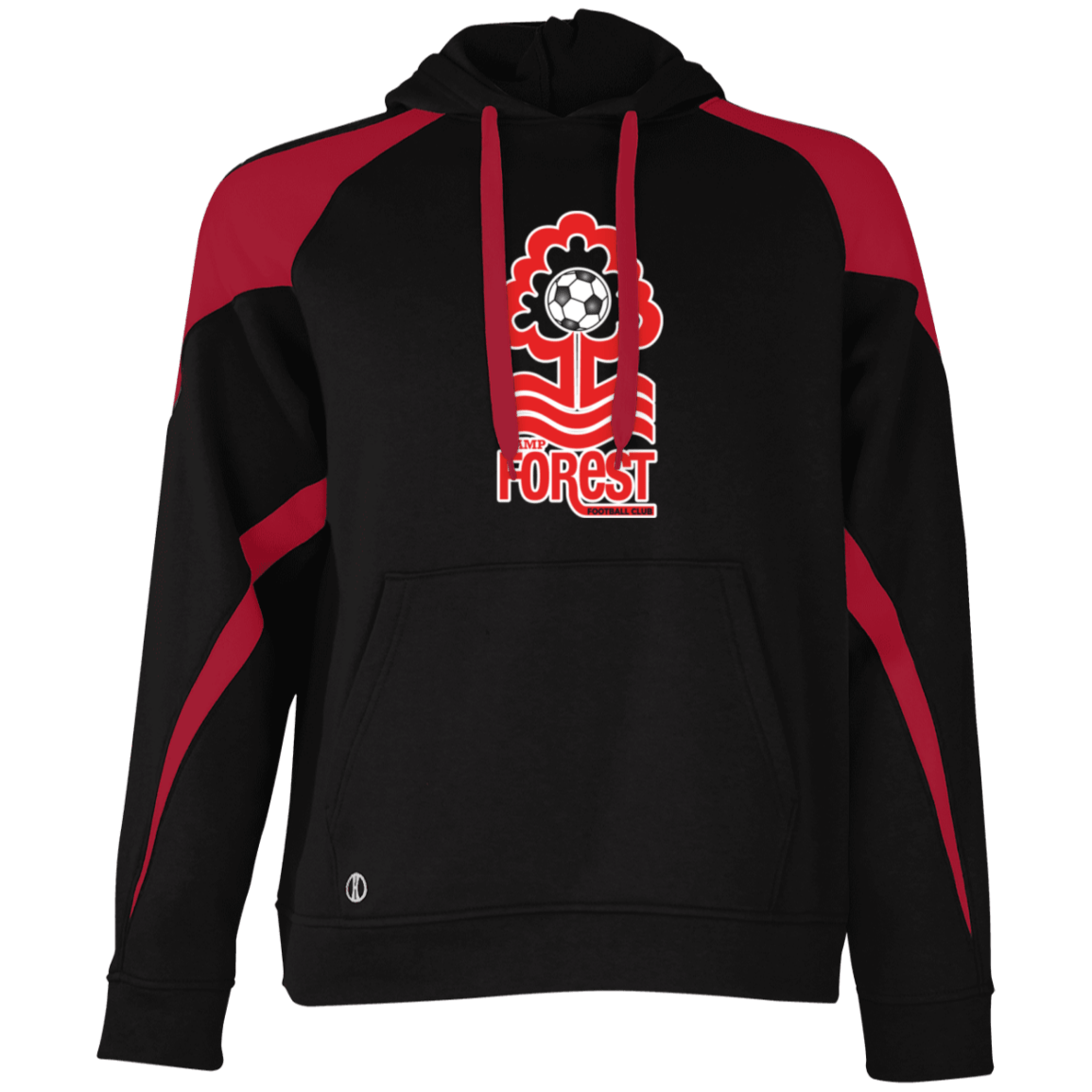 229546 Athletic Colorblock Fleece Hoodie - 931 Graphics