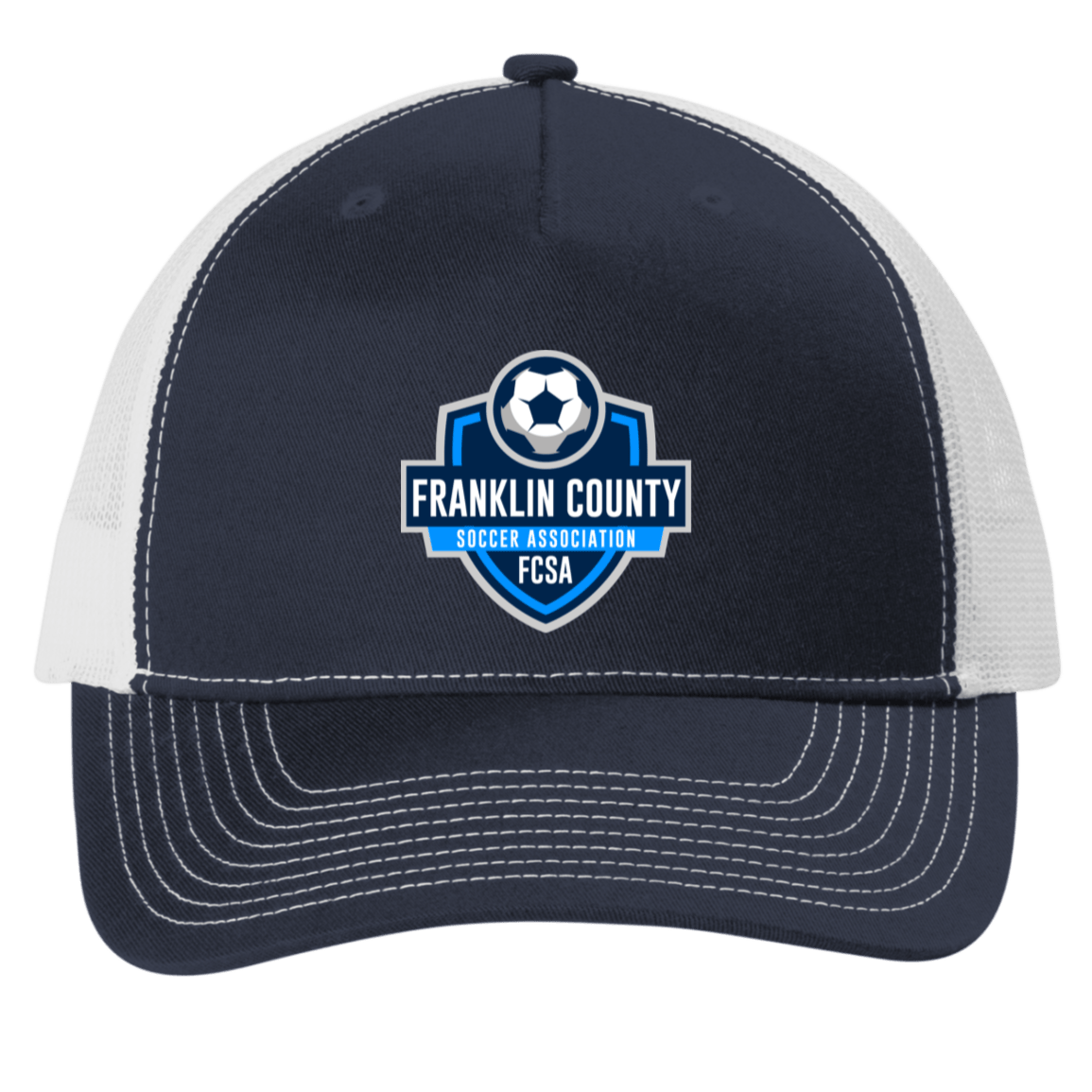 C405 Port Authority Snapback 5 - Panel Trucker Cap - 931 Graphics