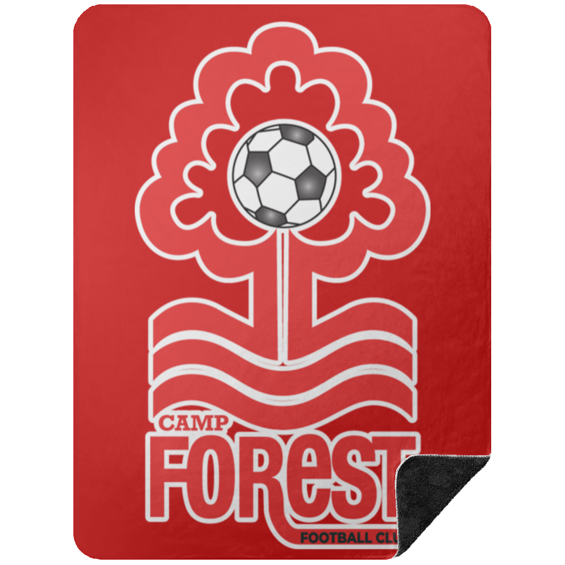 CFFC Premium Black Sherpa Blanket 60x80 - 931 Graphics