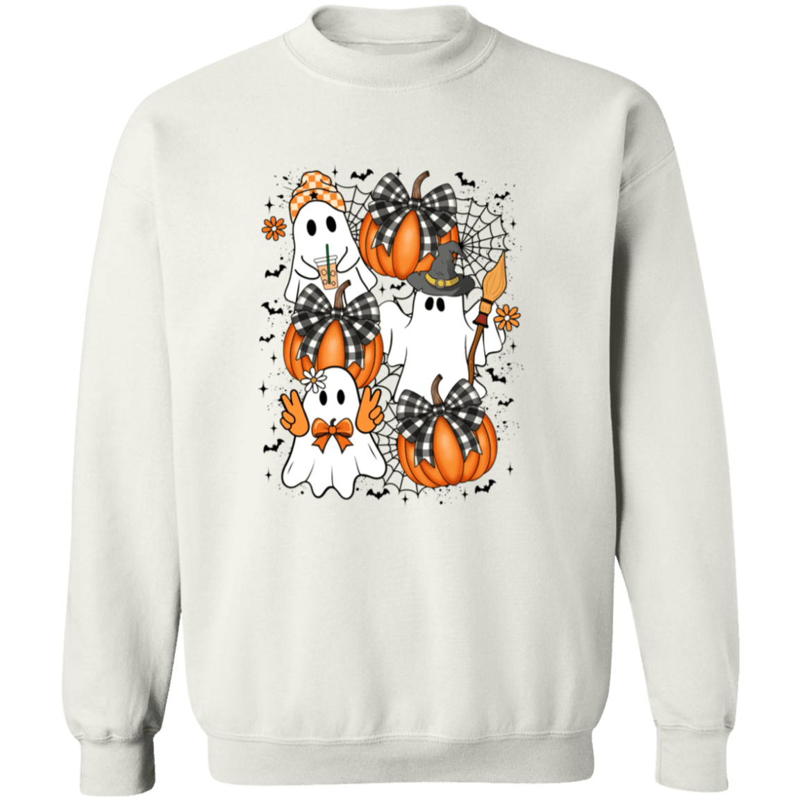 Coquette Boo Gildan Crewneck Pullover Sweatshirt - 931 Graphics