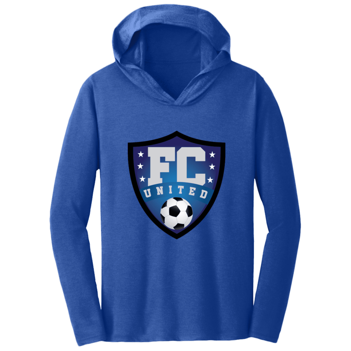 FC United District Triblend T-Shirt Hoodie - 931 Graphics