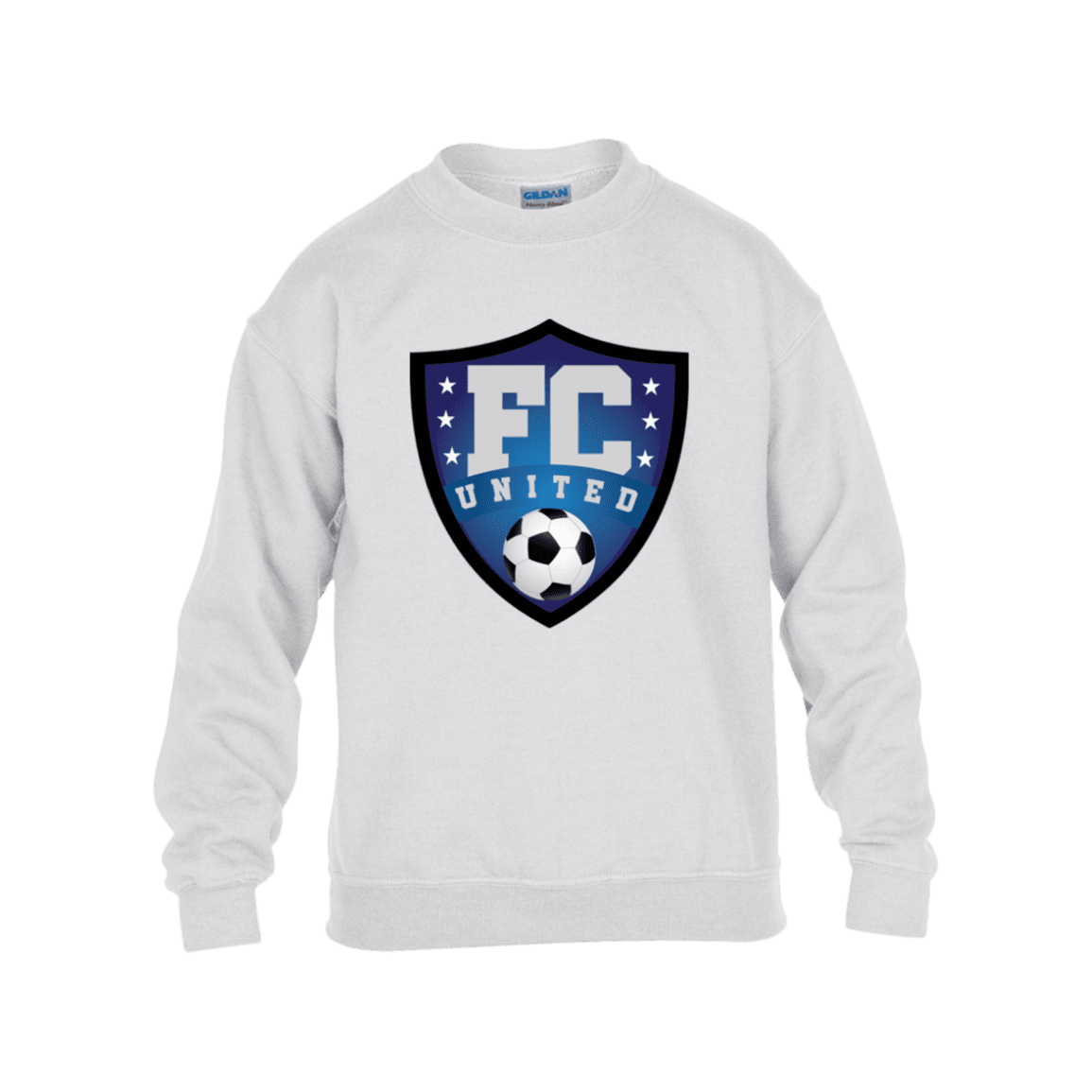 FC United Gildan Kids Heavy Blend Fleece Crew - 931 Graphics