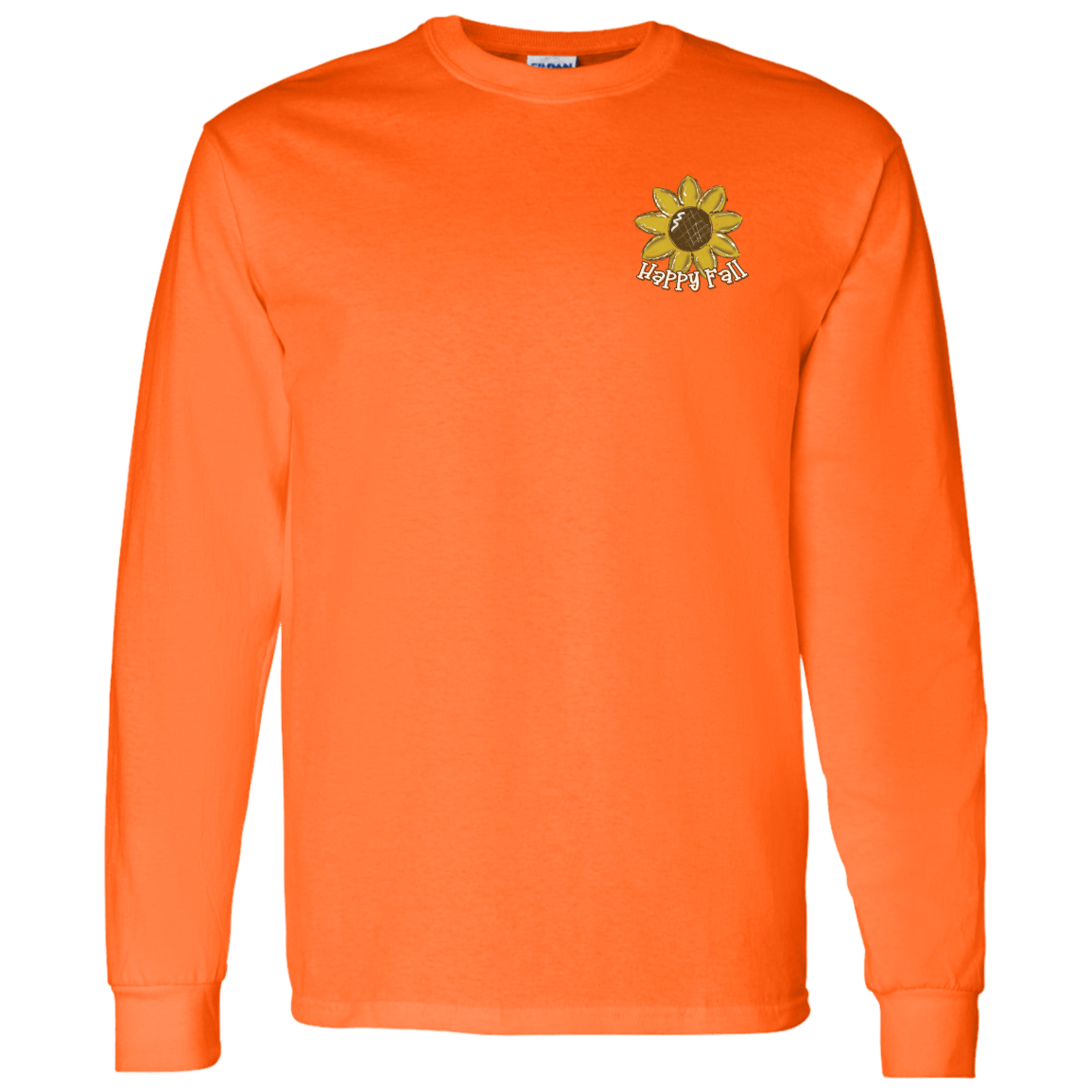 Happy Fall Scarecrow Gildan L/S Tee - 931 Graphics
