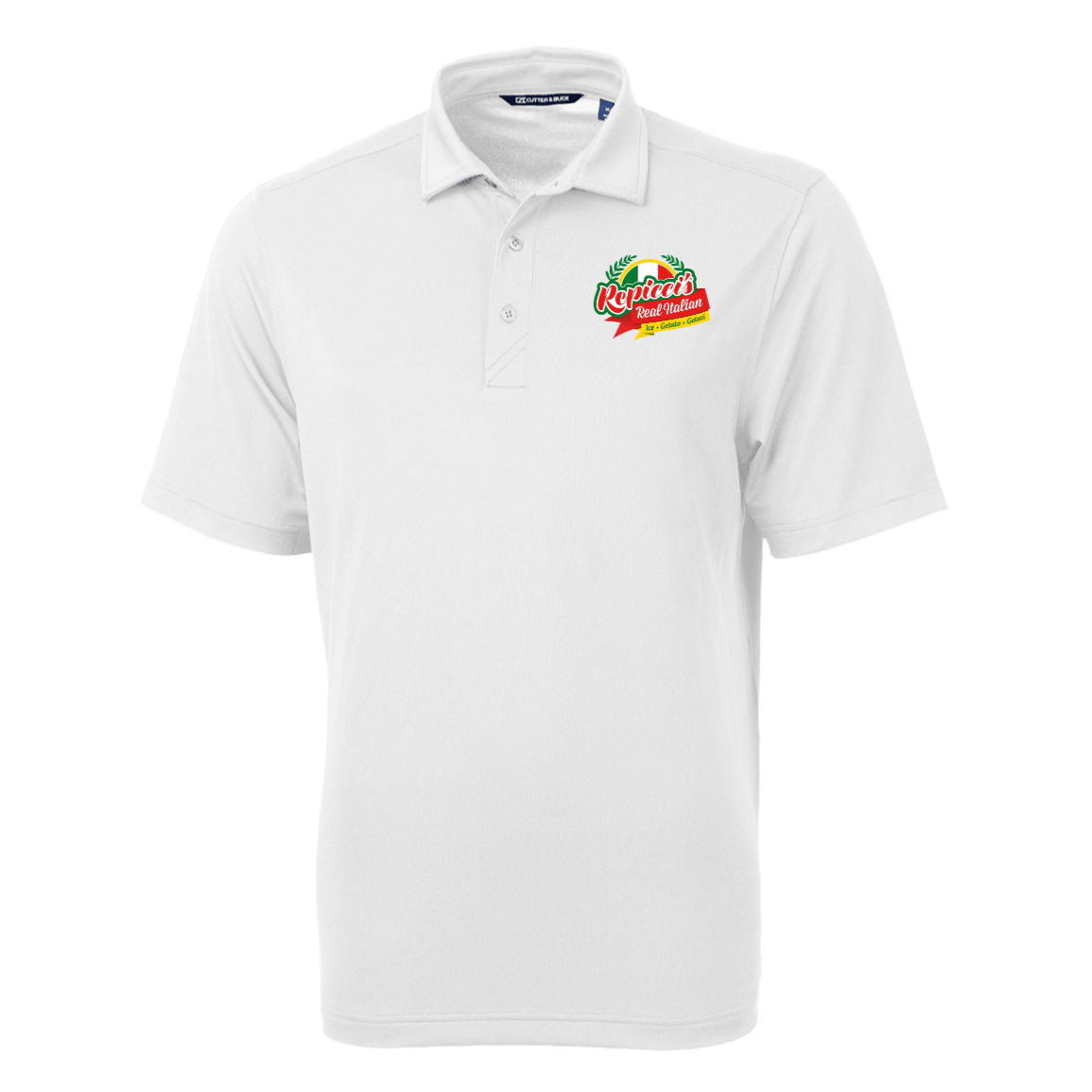 Repicci's Cutter & Buck Mens Virtue Pique Polo - 931 Graphics
