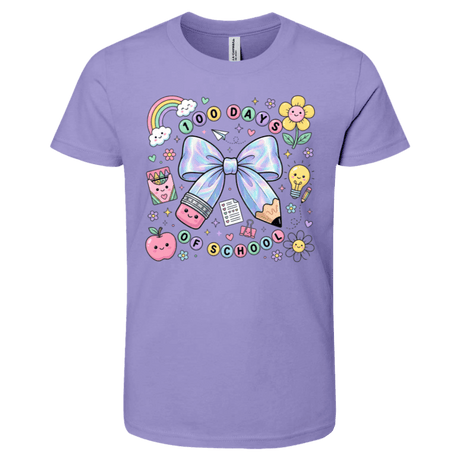 100 Days of School Bella + Canvas Kids SS T-Shirt - 931 Graphics