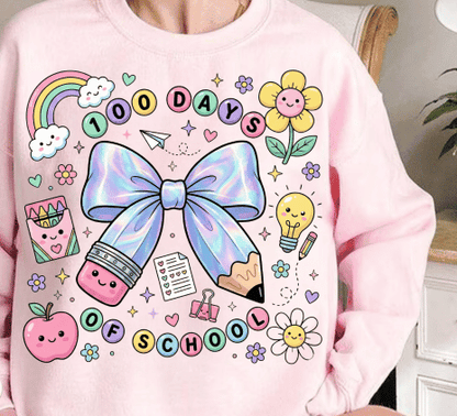 100 Days of School Bella + Canvas Kids SS T-Shirt - 931 Graphics