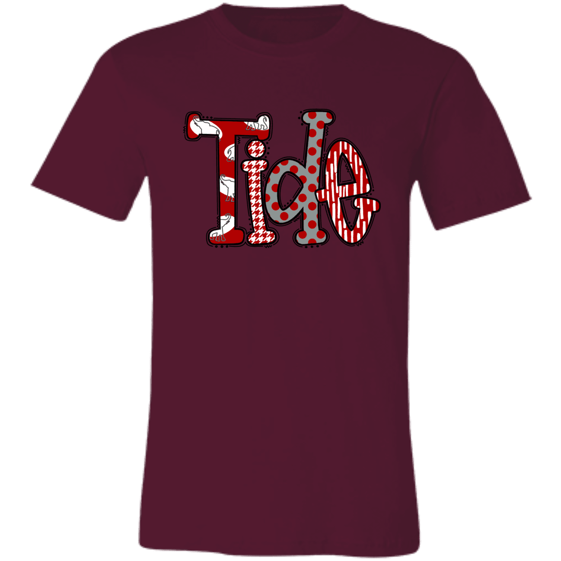 Alabama Tide Bella Canvas Tee - 931 Graphics