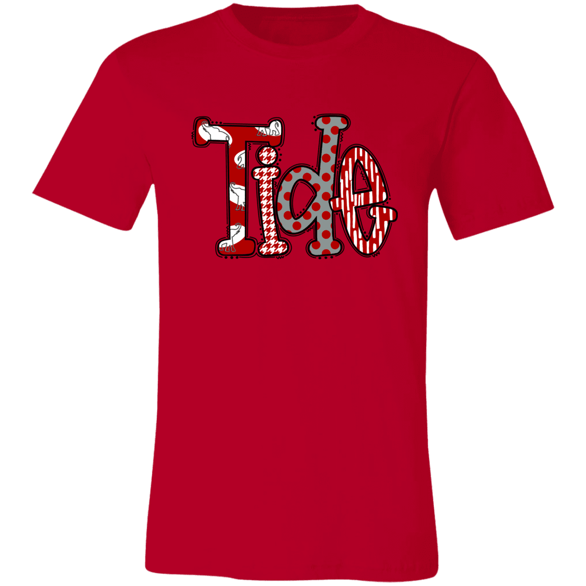 Alabama Tide Bella Canvas Tee - 931 Graphics