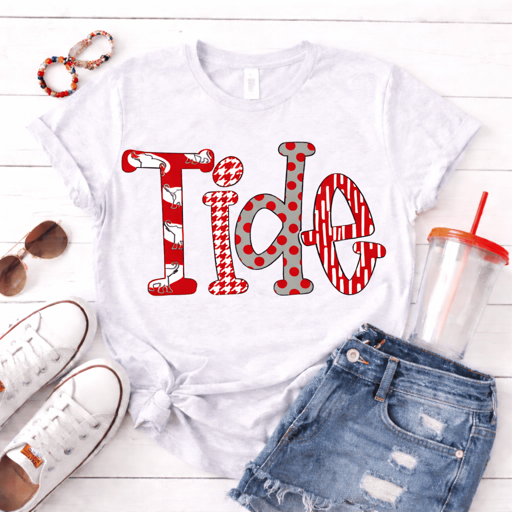 Alabama Tide Bella Canvas Tee - 931 Graphics
