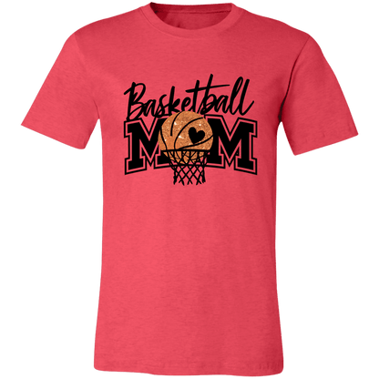 Basketball Mom – Bella Canvas Tee - 931 Graphics