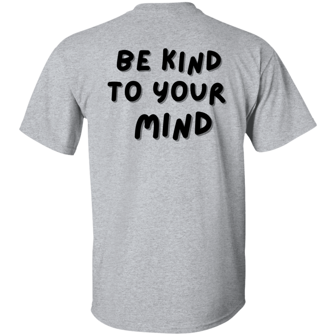 Be Kind to Your Mind Brain Gildan Tee - Busy Bee Graphix
