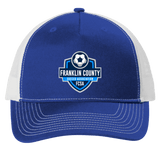 C405 Port Authority Snapback 5 - Panel Trucker Cap - 931 Graphics