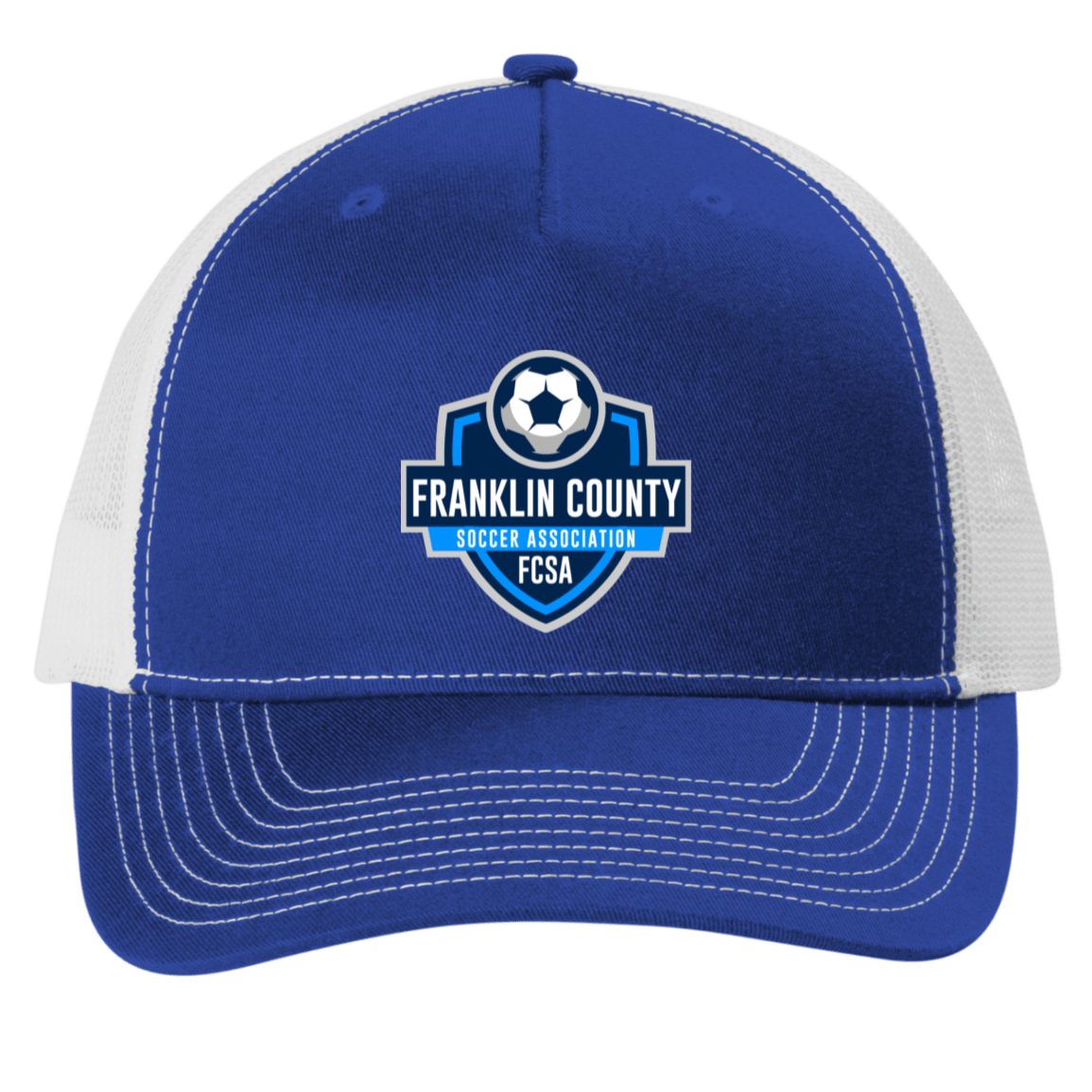 C405 Port Authority Snapback 5 - Panel Trucker Cap - 931 Graphics