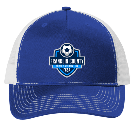 C405 Port Authority Snapback 5 - Panel Trucker Cap - 931 Graphics