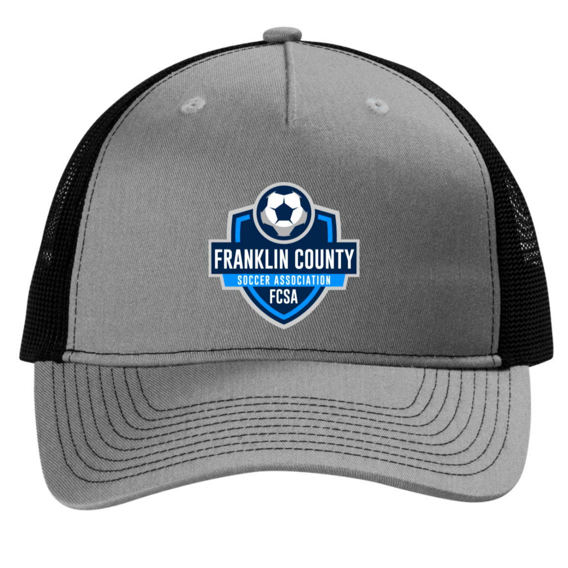 C405 Port Authority Snapback 5 - Panel Trucker Cap - 931 Graphics