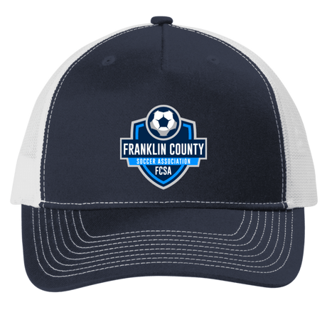 C405 Port Authority Snapback 5 - Panel Trucker Cap - 931 Graphics