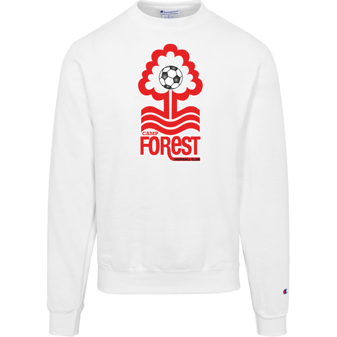 CFFC Champion Mens Powerblend Crewneck Sweatshirt - Busy Bee Graphix