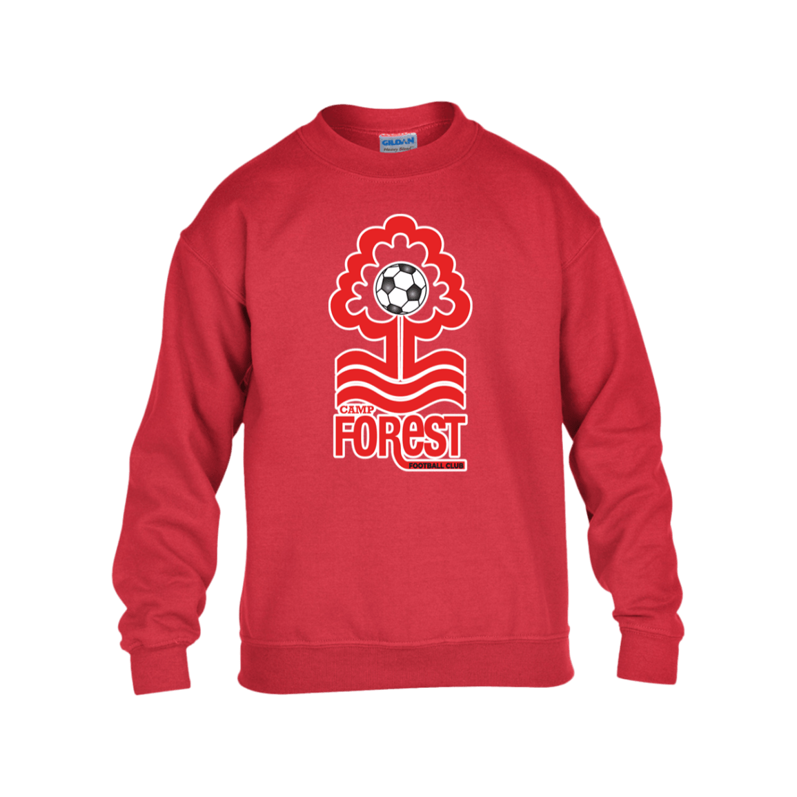 CFFC Gildan Kids Heavy Blend Fleece Crew - Busy Bee Graphix