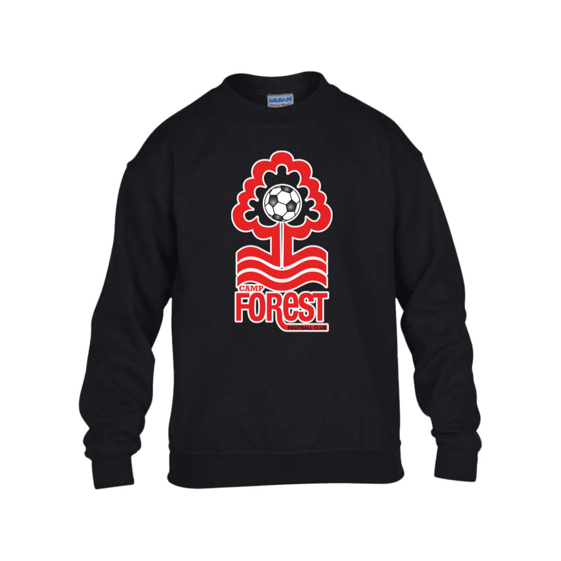 CFFC Gildan Kids Heavy Blend Fleece Crew - Busy Bee Graphix