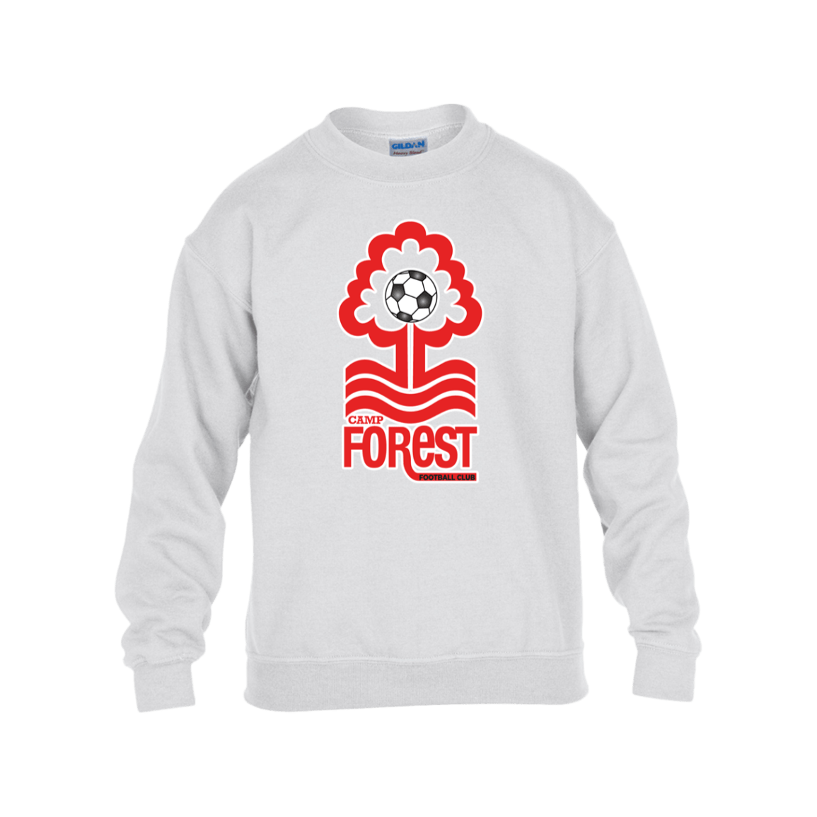 CFFC Gildan Kids Heavy Blend Fleece Crew - Busy Bee Graphix