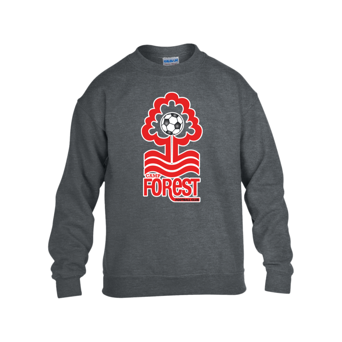 CFFC Gildan Kids Heavy Blend Fleece Crew - Busy Bee Graphix