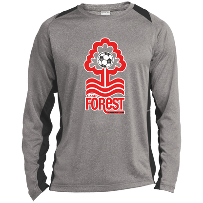CFFC Heather Colorblock L/S Performance Tee - 931 Graphics
