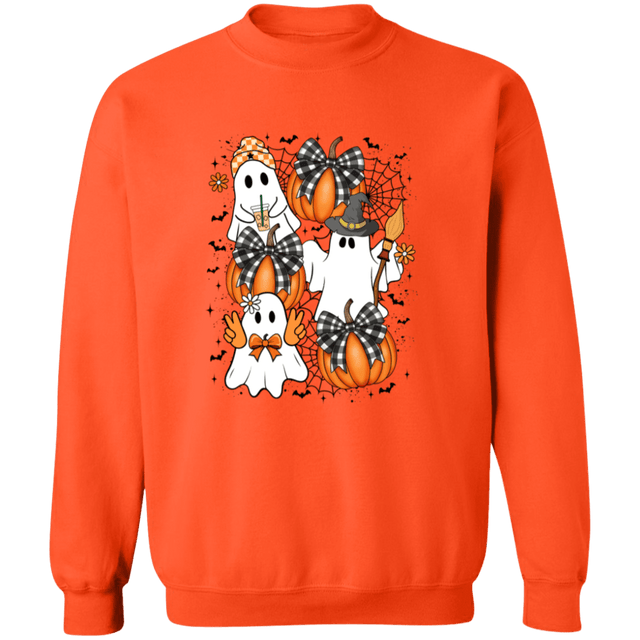 Coquette Boo Gildan Crewneck Pullover Sweatshirt - 931 Graphics