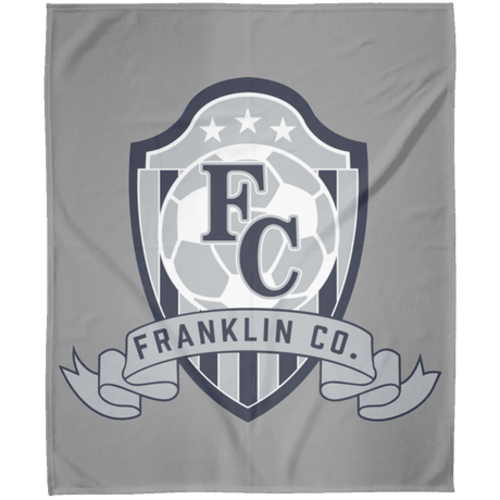 FC Soccer Crest Arctic Fleece Blanket 50x60 - Busy Bee Graphix