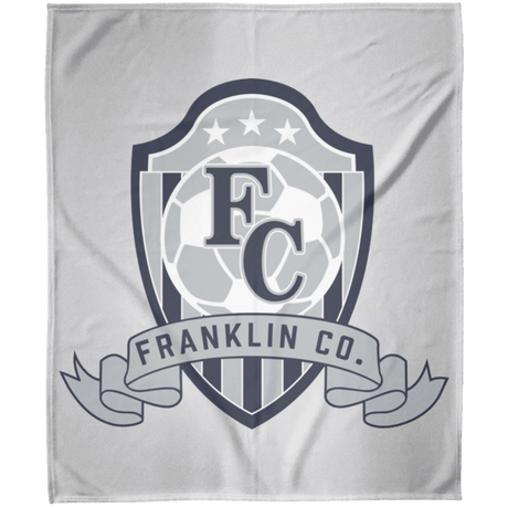 FC Soccer Crest Arctic Fleece Blanket 50x60 - Busy Bee Graphix