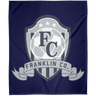 FC Soccer Crest Arctic Fleece Blanket 50x60 - Busy Bee Graphix