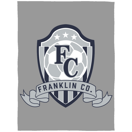 FC Soccer Crest Arctic Fleece Blanket 60x80 - Busy Bee Graphix