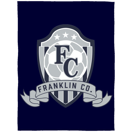 FC Soccer Crest Arctic Fleece Blanket 60x80 - Busy Bee Graphix