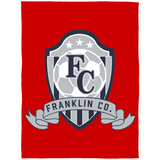 FC Soccer Crest Arctic Fleece Blanket 60x80 - Busy Bee Graphix
