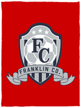 FC Soccer Crest Cozy Plush Fleece Blanket - 30x40 - Busy Bee Graphix