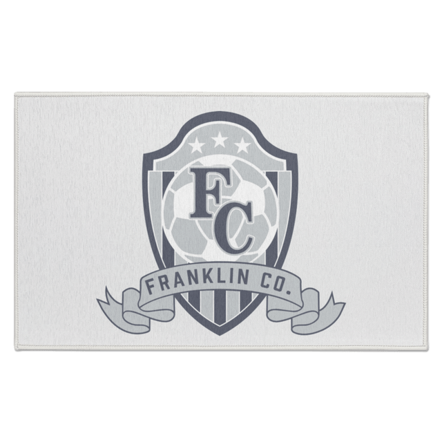 FC Soccer Crest Indoor Doormat - Busy Bee Graphix