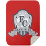 FC Soccer Crest Mink Sherpa Blanket 30x40 - Busy Bee Graphix