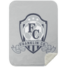 FC Soccer Crest Mink Sherpa Blanket 30x40 - Busy Bee Graphix