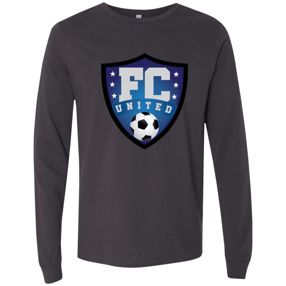 FC United Bella + Canvas Men's LS T-Shirt - 931 Graphics