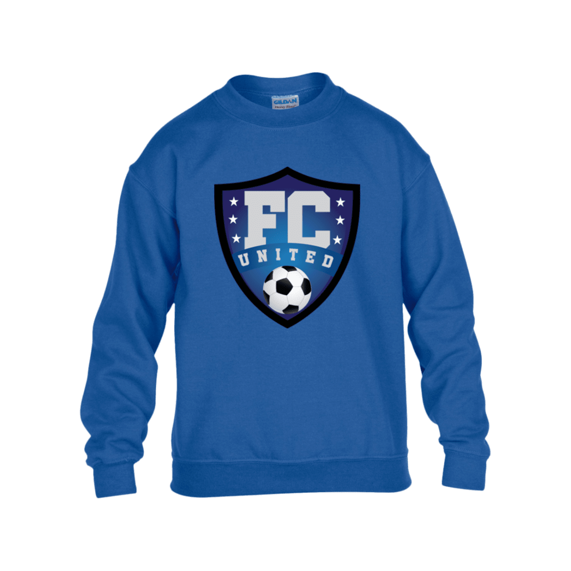 FC United Gildan Kids Heavy Blend Fleece Crew - 931 Graphics