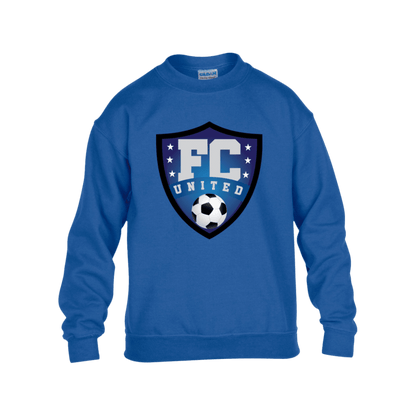 FC United Gildan Kids Heavy Blend Fleece Crew - 931 Graphics