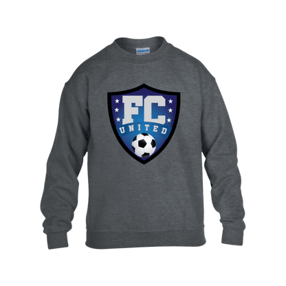 FC United Gildan Kids Heavy Blend Fleece Crew - 931 Graphics