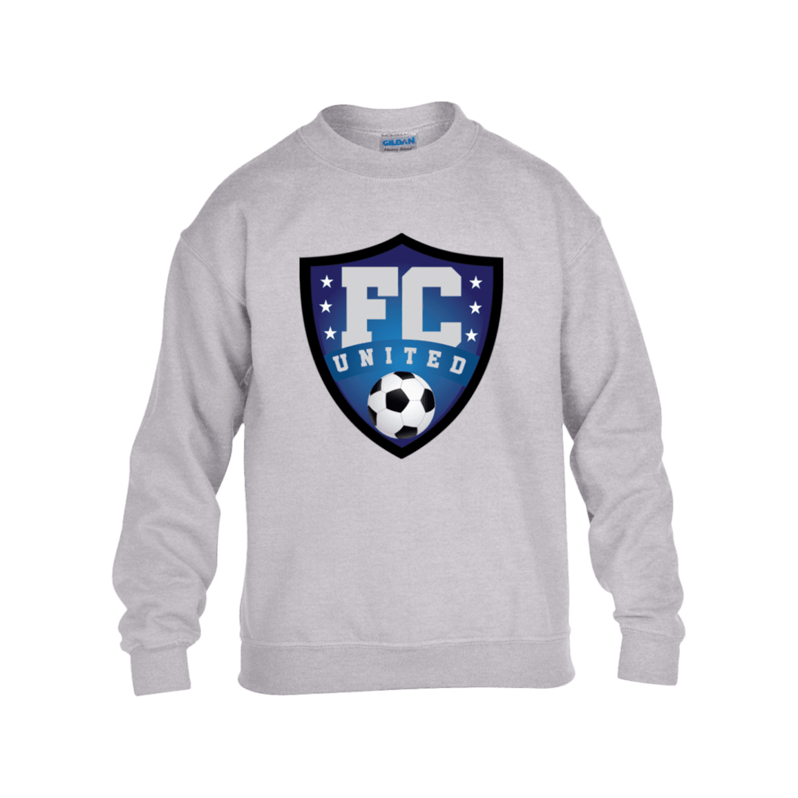 FC United Gildan Kids Heavy Blend Fleece Crew - 931 Graphics
