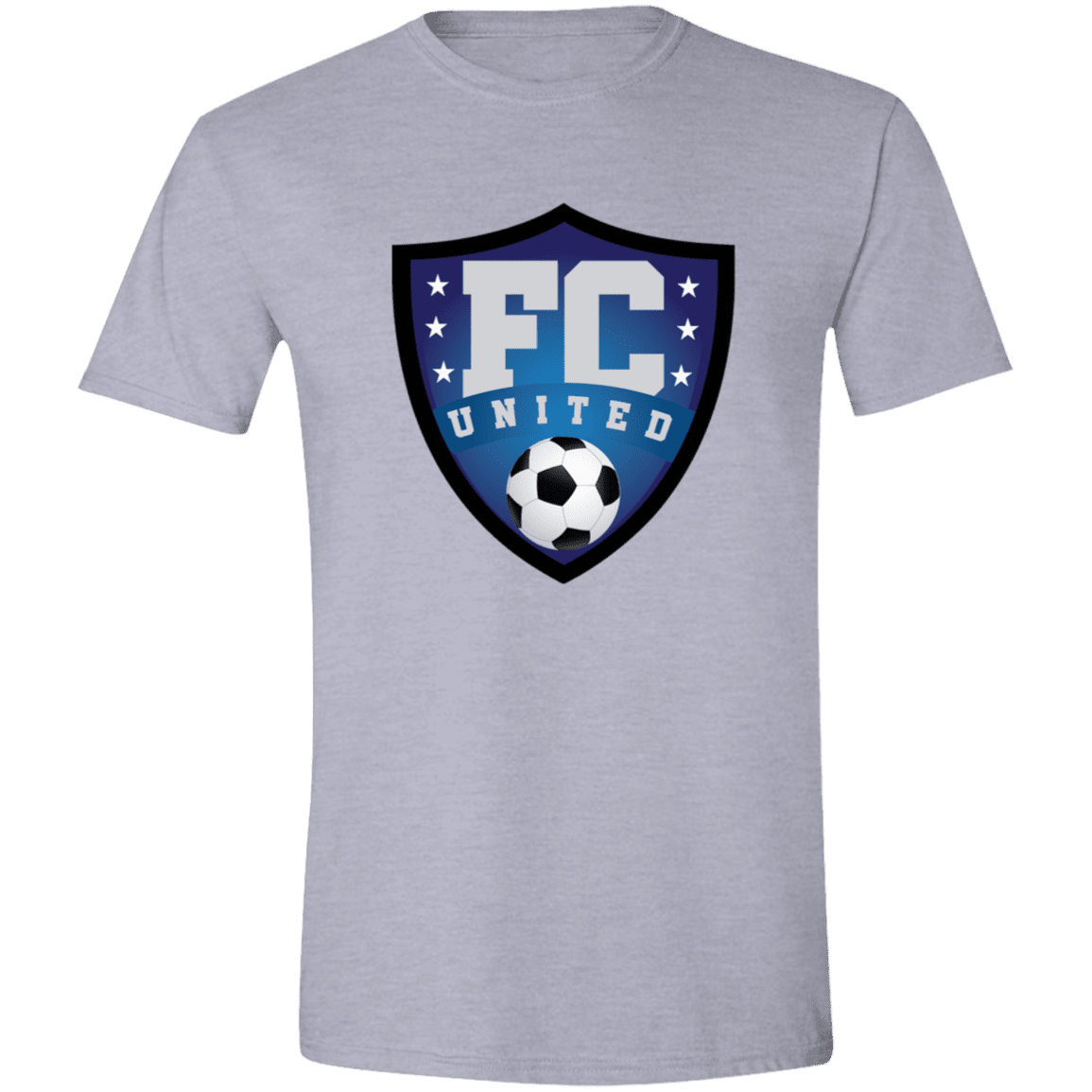 FC United Gildan Mens Softstyle Tee - 931 Graphics