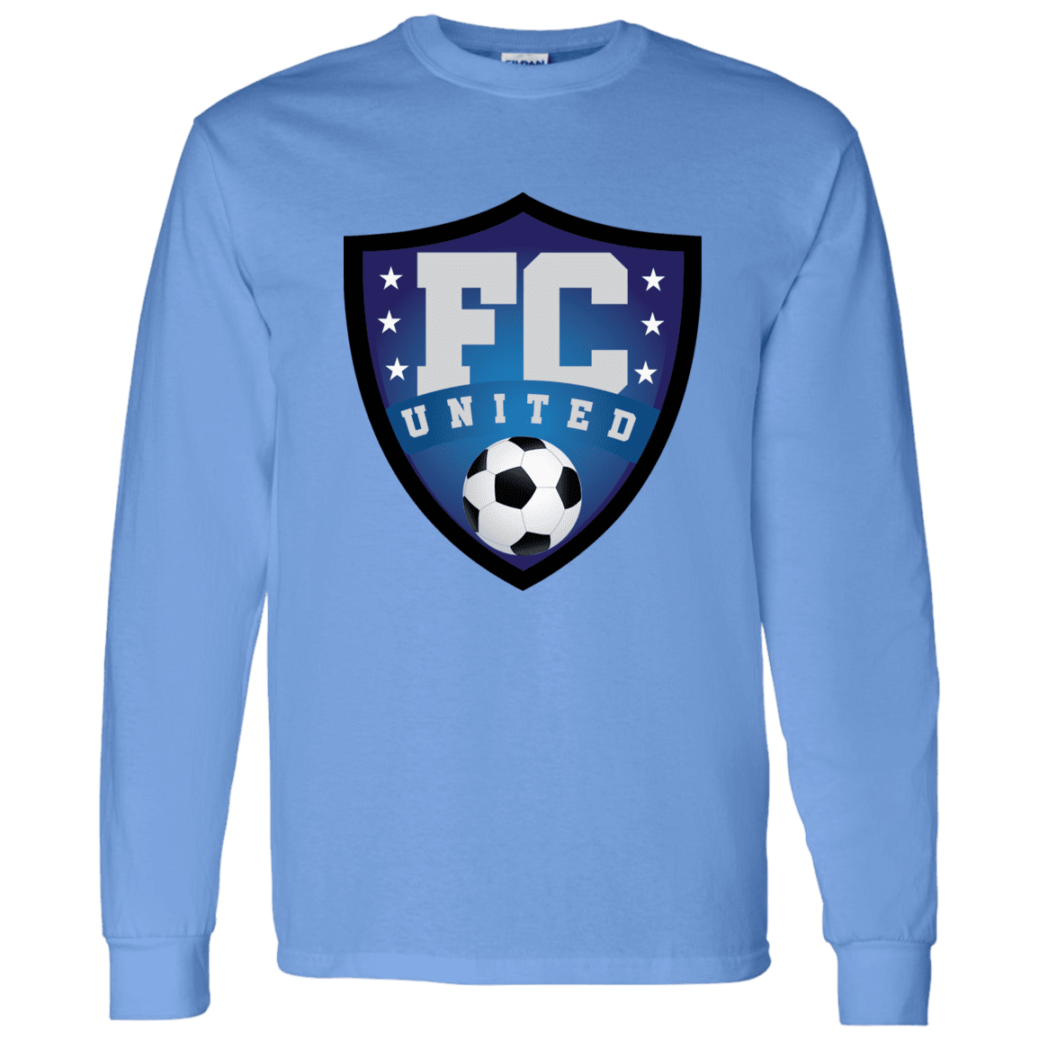 FC United LS T-Shirt 5.3 oz. - 931 Graphics