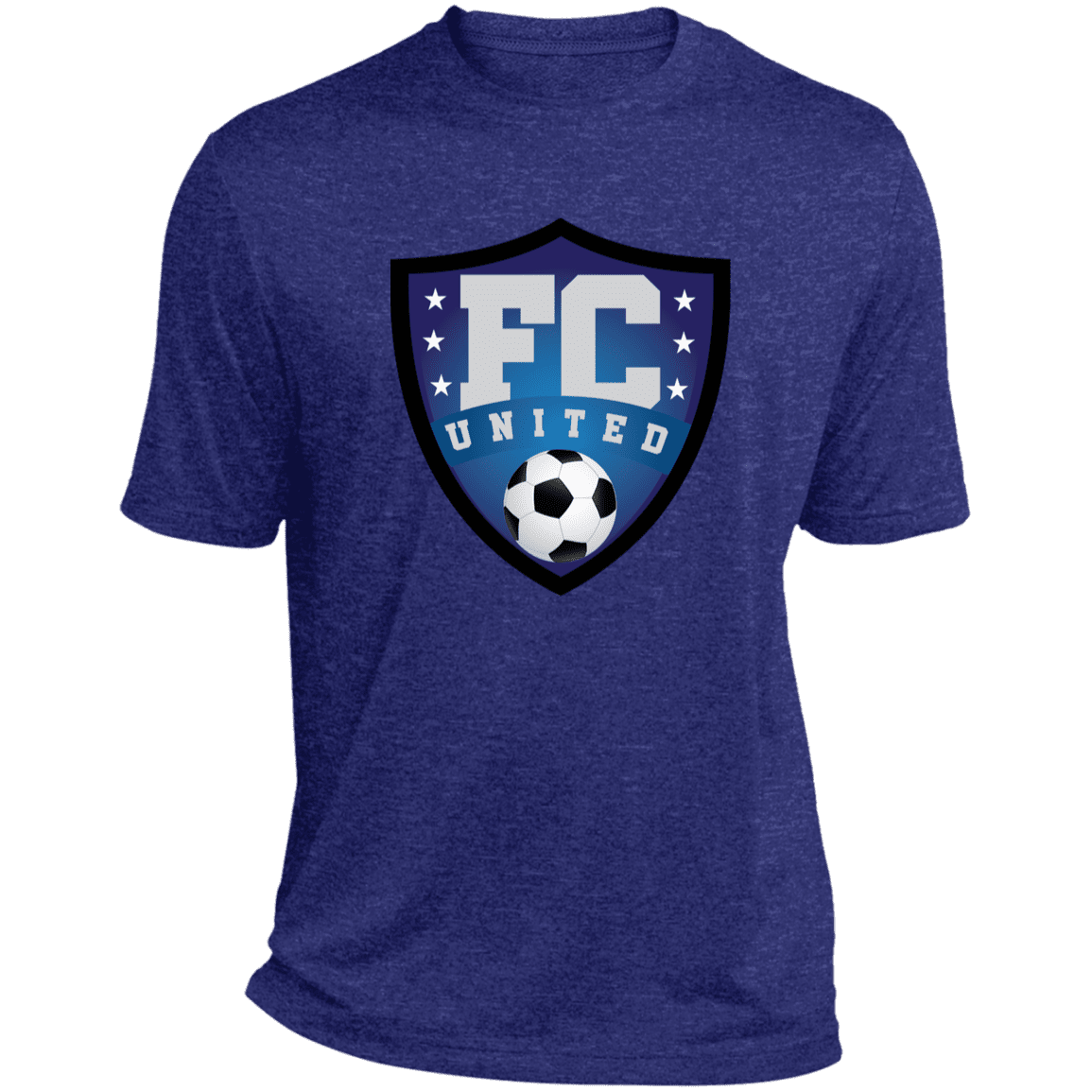 FC United Sport - Tek Heather Performance Tee - 931 Graphics
