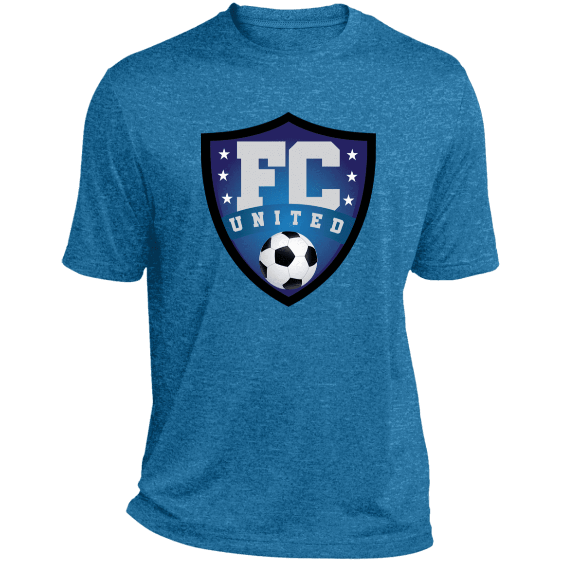 FC United Sport - Tek Heather Performance Tee - 931 Graphics
