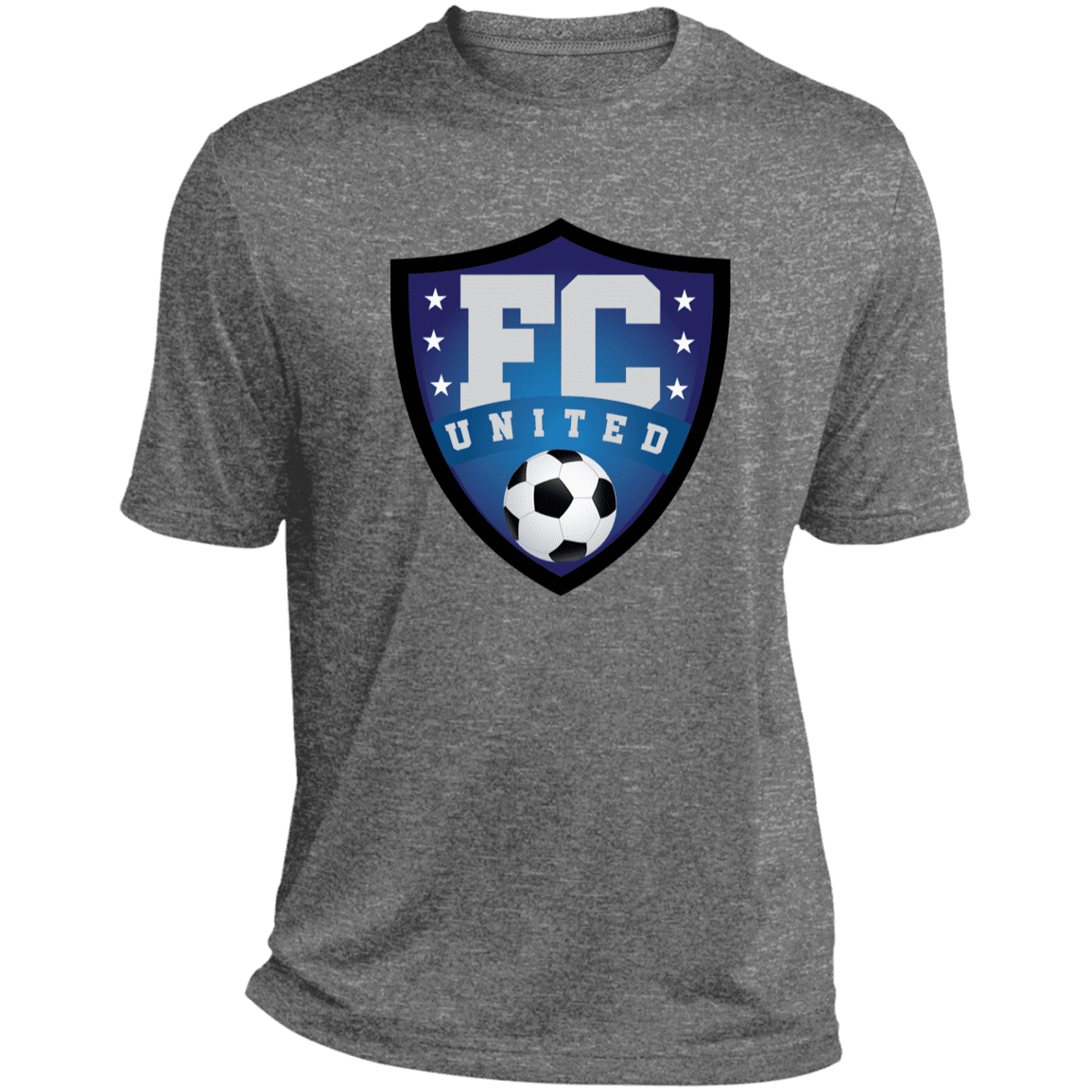 FC United Sport - Tek Heather Performance Tee - 931 Graphics