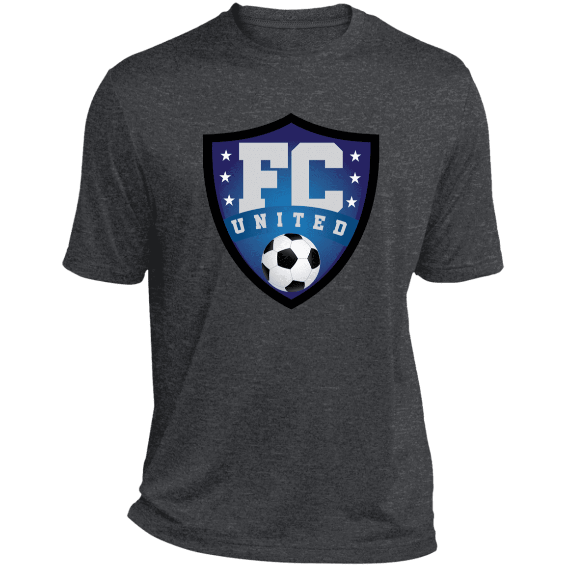 FC United Sport - Tek Heather Performance Tee - 931 Graphics