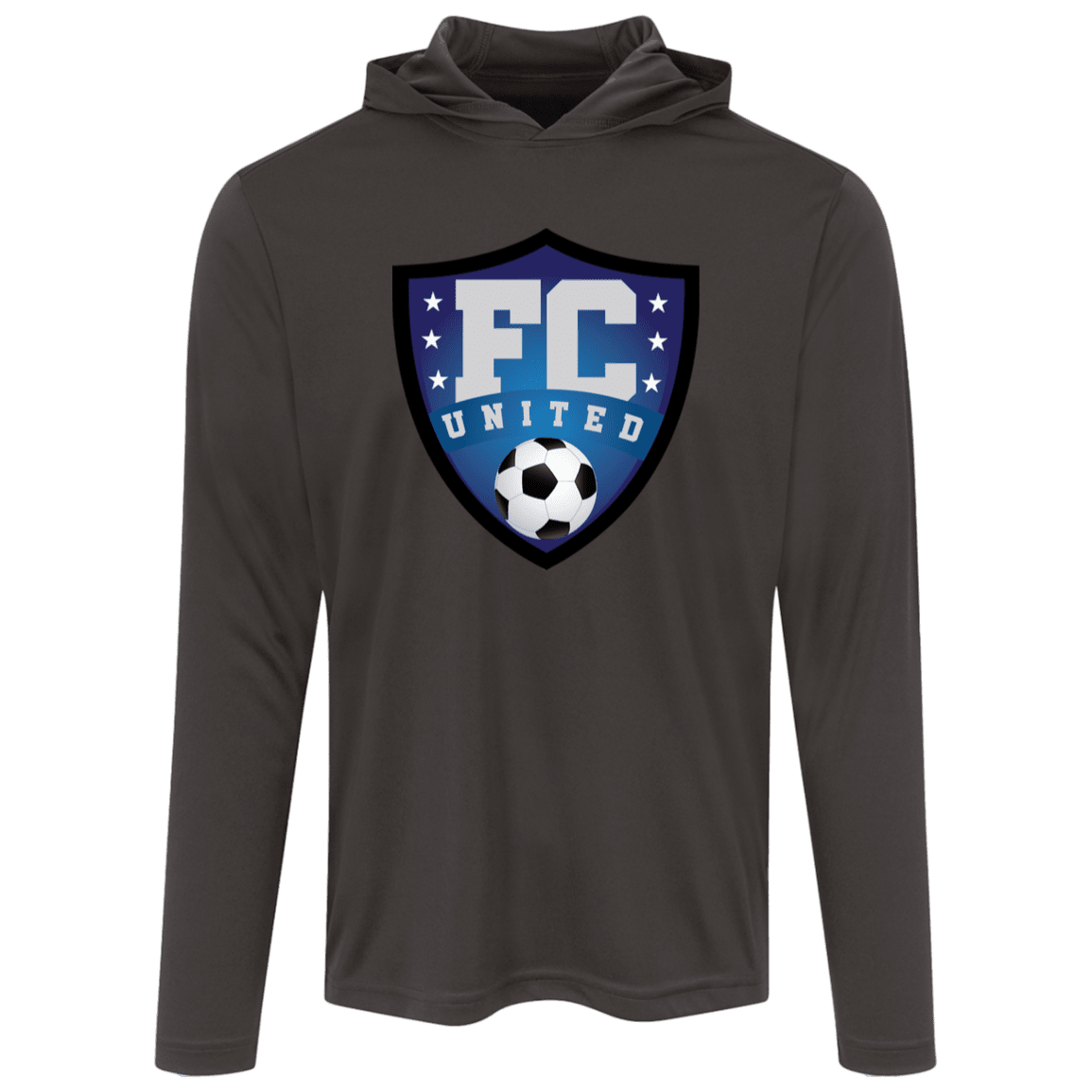 FC United Sport - Tek Mens Competitor Hooded Tee - 931 Graphics